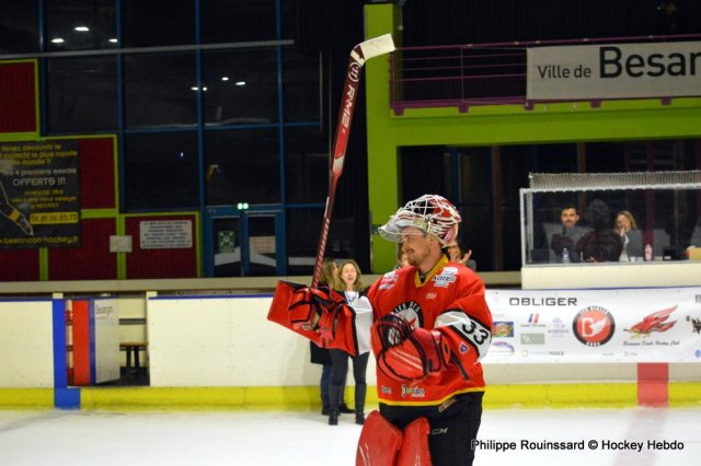 Photo hockey match Besançon - Briançon II le 10/02/2024