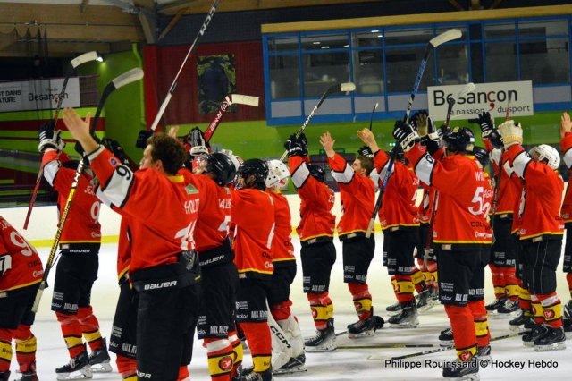 Photo hockey match Besançon - Briançon II le 10/02/2024