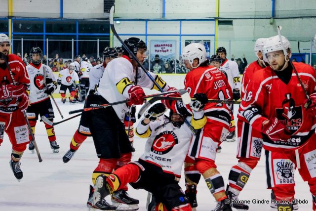 Photo hockey match Dijon  - Besançon le 17/02/2024