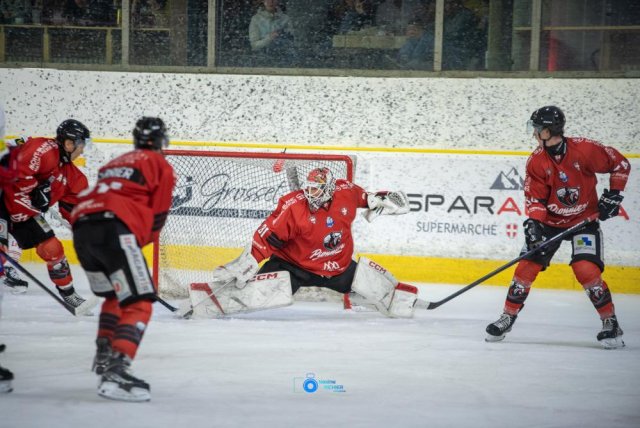 Photo hockey match Chamonix  - Grenoble  le 20/02/2024