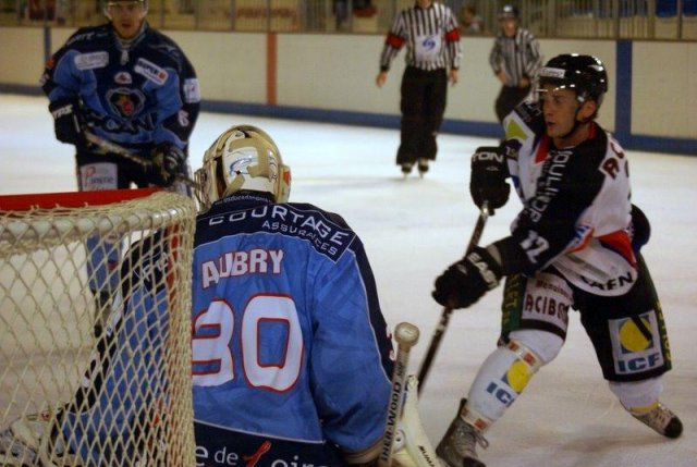 Photo hockey match Angers  - Caen  le 13/10/2009