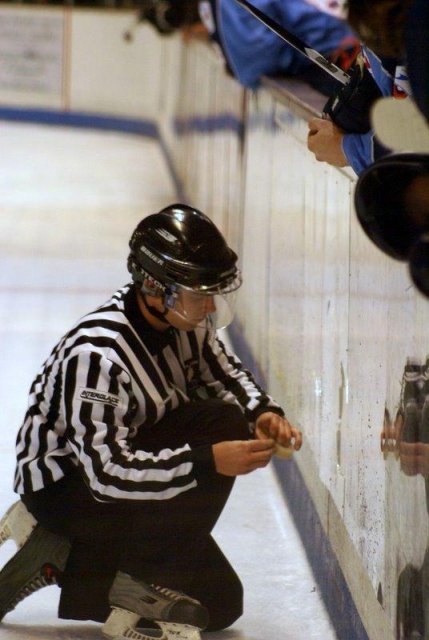 Photo hockey match Angers  - Caen  le 13/10/2009