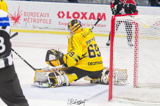 Photo hockey match Bordeaux - Rouen le 23/02/2024