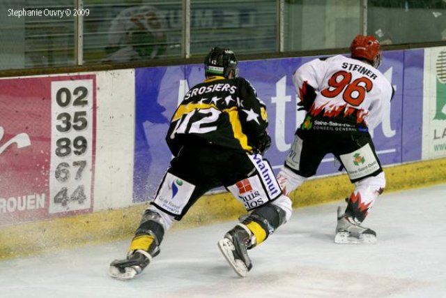 Photo hockey match Rouen - Neuilly/Marne le 13/10/2009