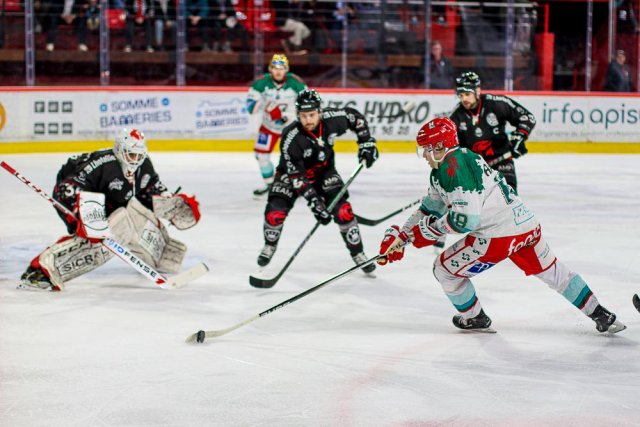 Photo hockey match Amiens  - Anglet le 23/02/2024
