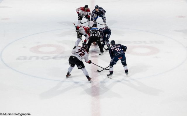 Photo hockey match Angers  - Bordeaux le 20/02/2024