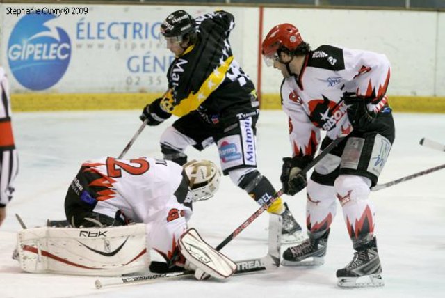 Photo hockey match Rouen - Neuilly/Marne le 13/10/2009