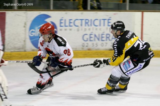 Photo hockey match Rouen - Neuilly/Marne le 13/10/2009