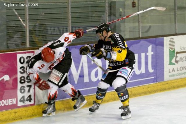 Photo hockey match Rouen - Neuilly/Marne le 13/10/2009