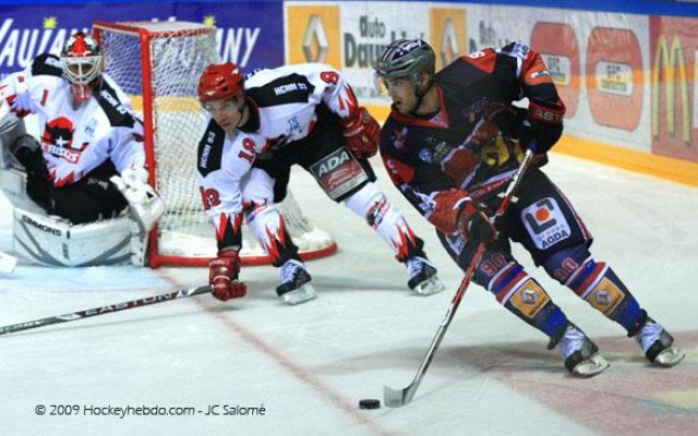 Photo hockey match Grenoble  - Neuilly/Marne le 17/10/2009