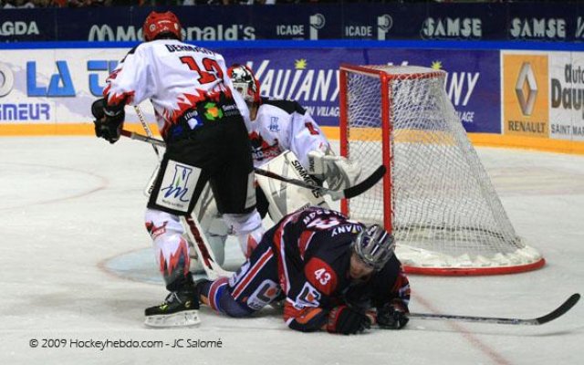 Photo hockey match Grenoble  - Neuilly/Marne le 17/10/2009