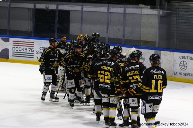 Photo hockey match Rouen - Gap  le 27/02/2024