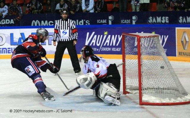 Photo hockey match Grenoble  - Neuilly/Marne le 17/10/2009