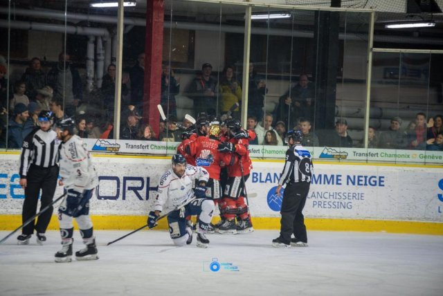 Photo hockey match Chamonix  - Angers  le 01/03/2024