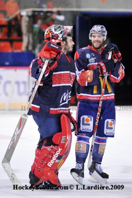 Photo hockey match Grenoble  - Neuilly/Marne le 17/10/2009