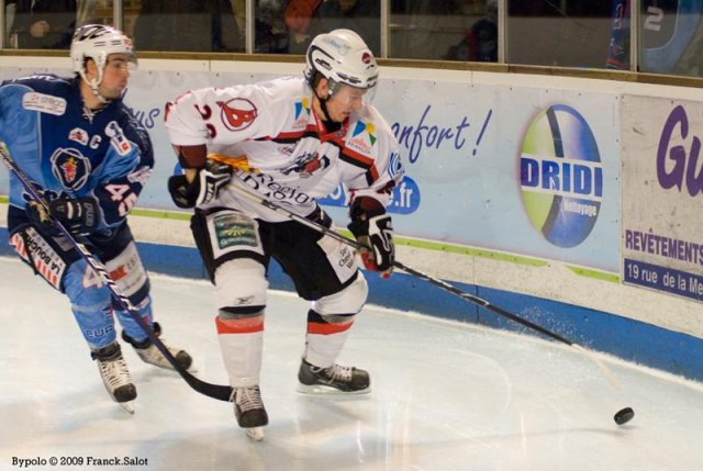 Photo hockey match Angers  - Briançon  le 17/10/2009