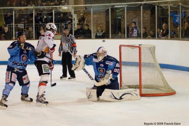 Photo hockey match Angers  - Briançon  le 17/10/2009