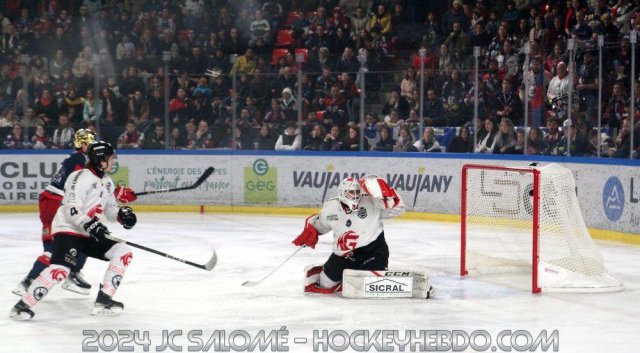 Photo hockey match Grenoble  - Amiens  le 08/03/2024