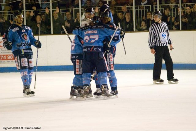 Photo hockey match Angers  - Briançon  le 17/10/2009
