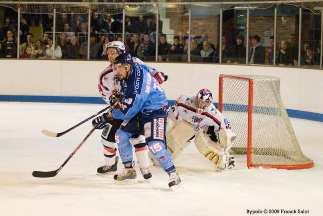 Photo hockey match Angers  - Briançon  le 17/10/2009