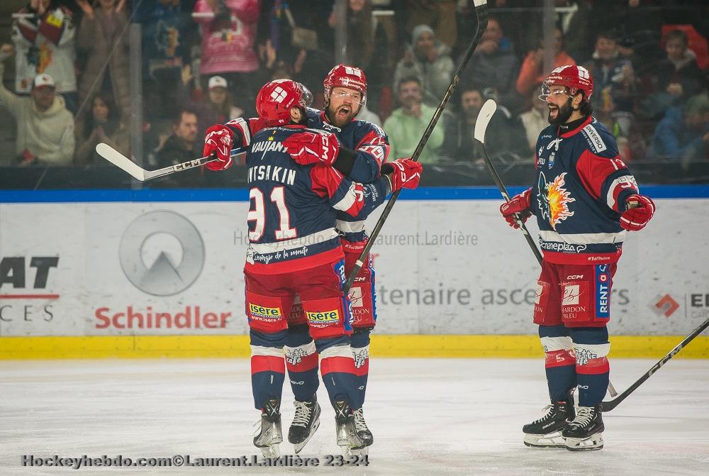 Grenoble  5 - 3 Amiens 