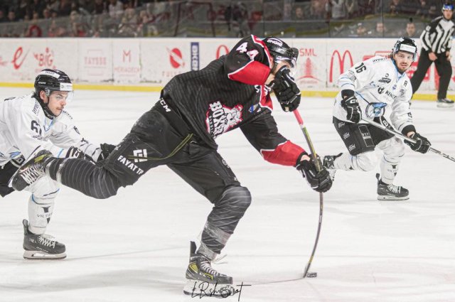 Photo hockey match Bordeaux - Marseille le 09/03/2024