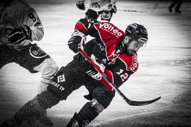Photo hockey match Bordeaux - Marseille le 09/03/2024