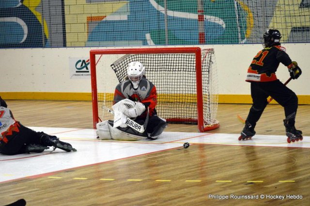 Photo hockey reportage Roller U15 : Beaune l'emporte à Besançon
