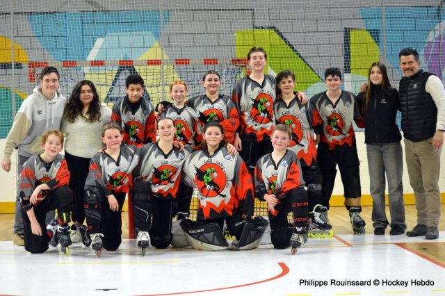 Photo hockey reportage Roller U15 : Beaune l'emporte à Besançon