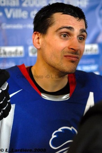 Photo hockey album Mondiaux : 4ème journée - France / Suède L. Lardière