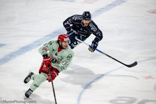 Photo hockey match Angers  - Cergy-Pontoise le 09/03/2024