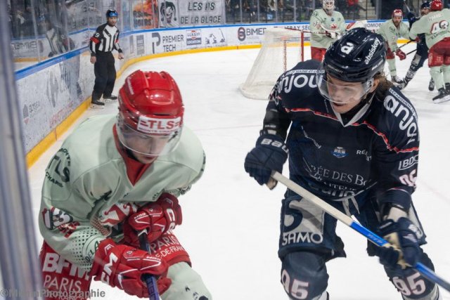 Photo hockey match Angers  - Cergy-Pontoise le 09/03/2024
