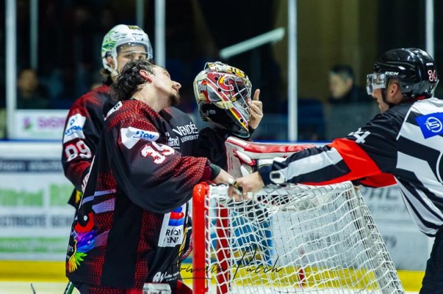 Photo hockey match La Roche-sur-Yon - Toulouse-Blagnac le 09/03/2024