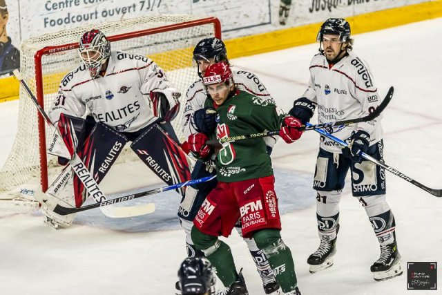 Photo hockey match Cergy-Pontoise - Angers  le 13/03/2024