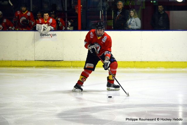 Photo hockey match Besançon - Mulhouse le 16/03/2024