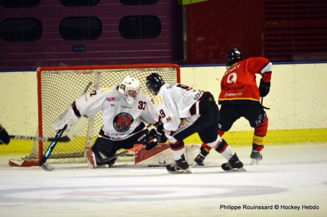 Photo hockey match Besançon - Mulhouse le 16/03/2024