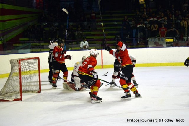 Photo hockey match Besançon - Mulhouse le 16/03/2024