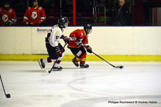 Photo hockey match Besançon - Mulhouse le 16/03/2024