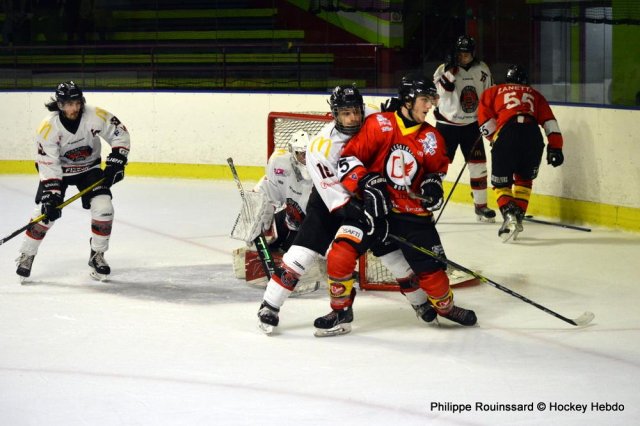 Photo hockey match Besançon - Mulhouse le 16/03/2024