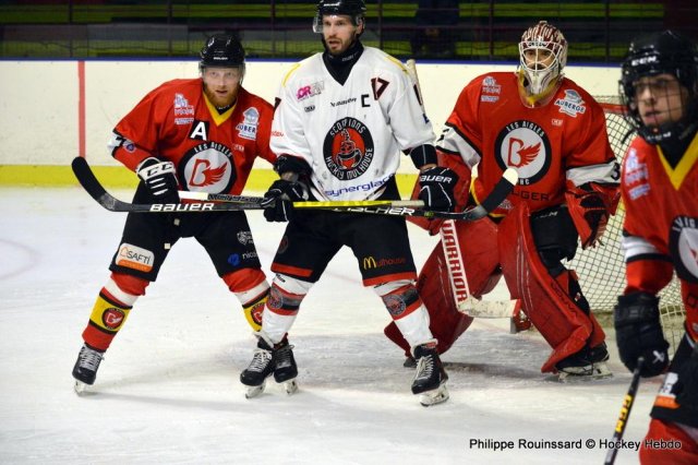 Photo hockey match Besançon - Mulhouse le 16/03/2024