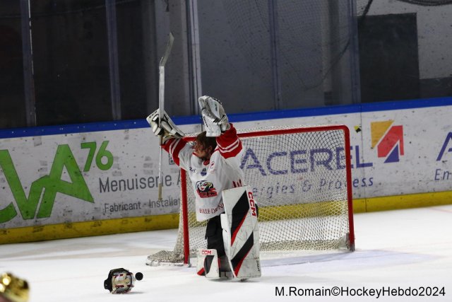 Photo hockey match Rouen - Nice le 16/03/2024