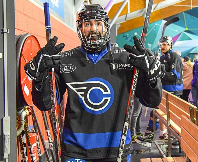 Photo hockey match Nantes - Cholet  le 17/03/2024