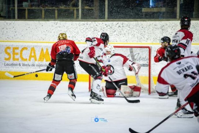 Photo hockey match Chamonix  - Briançon  le 19/03/2024