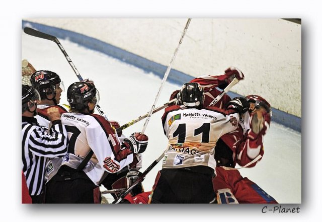 Photo hockey match Valence - Bordeaux le 17/10/2009