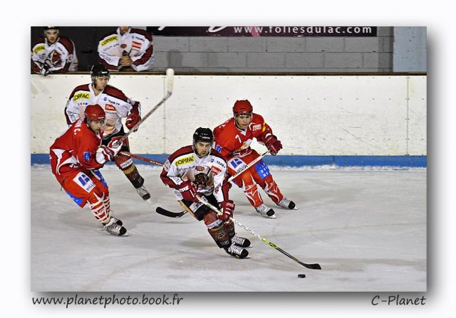 Photo hockey match Valence - Bordeaux le 17/10/2009