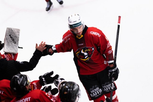 Photo hockey match Morzine-Avoriaz - Brest  le 20/03/2024