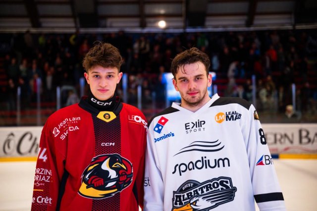 Photo hockey match Morzine-Avoriaz - Brest  le 20/03/2024