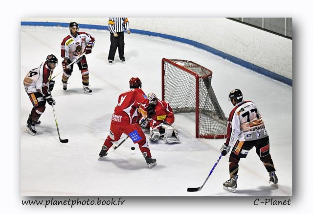 Photo hockey match Valence - Bordeaux le 17/10/2009