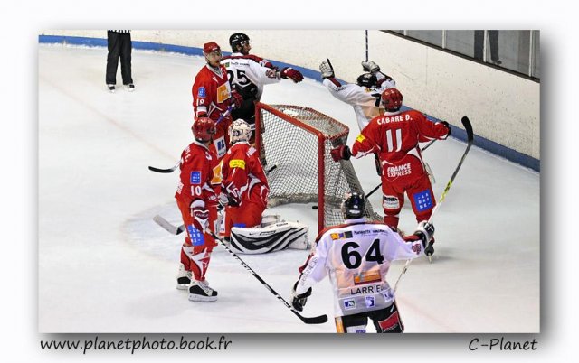 Photo hockey match Valence - Bordeaux le 17/10/2009