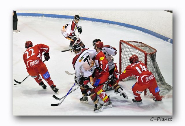 Photo hockey match Valence - Bordeaux le 17/10/2009